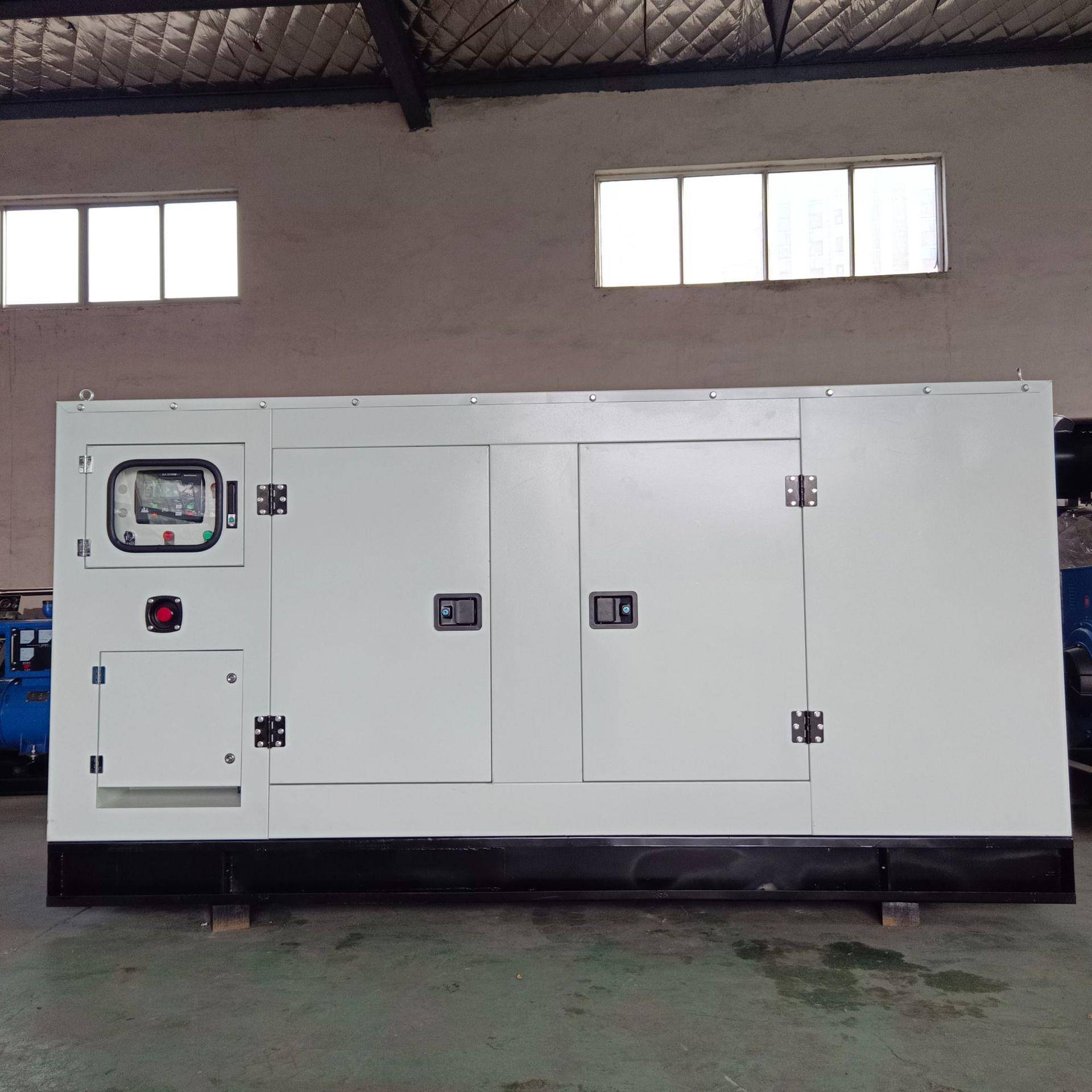 玉柴100KW柴油发电机组低噪音箱三相交流发电机组移动式发电机组