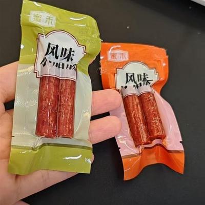 广式风味迷你小香肠蜜汁香辣腊肠开袋即食小零食熟食官方旗舰店