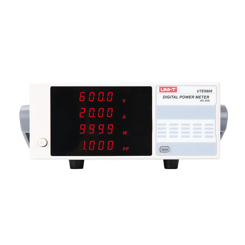 UNI-TUTE9800/UTE9901智能电参数测量仪单相交流数字功率计