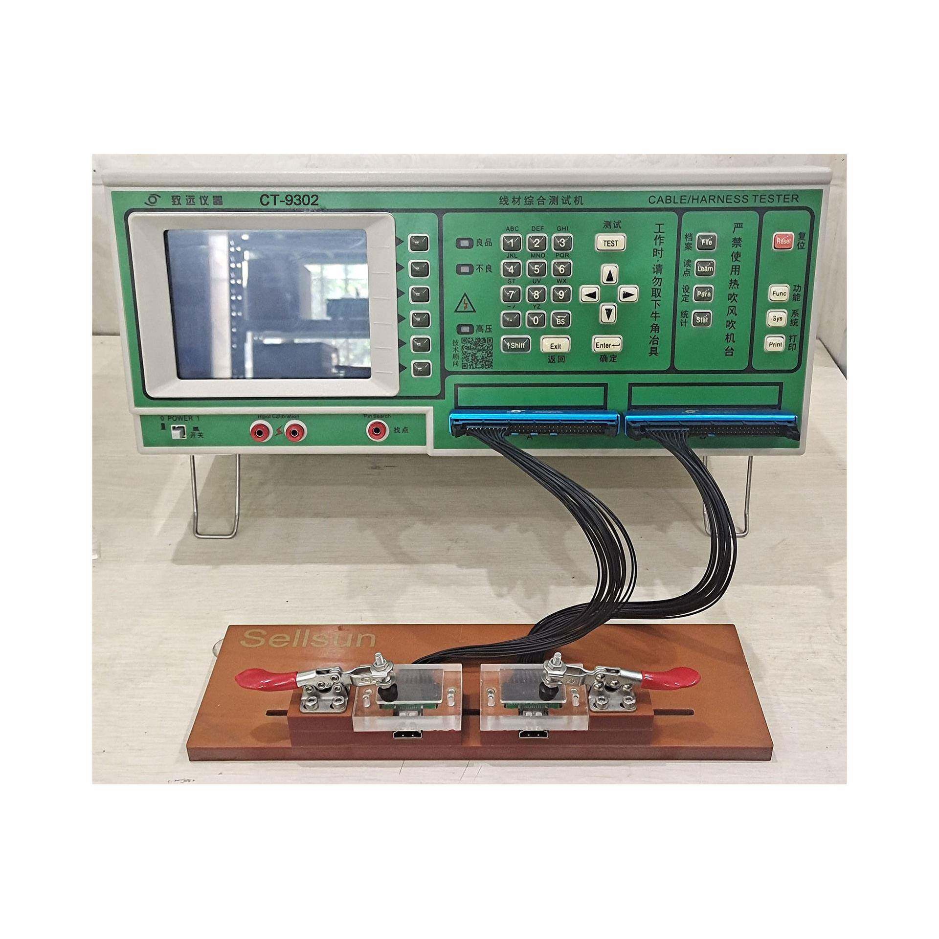 HDMIDPMINIDP测试头测试治具数据线测试仪测试机致远线材测试仪