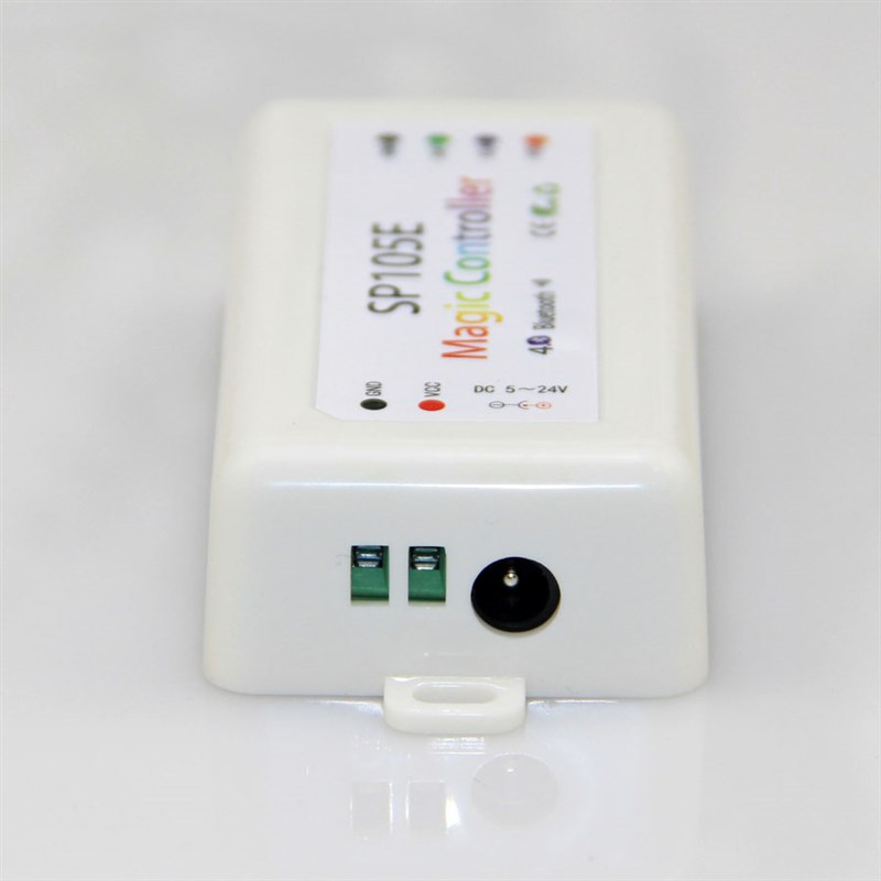 LED幻彩灯带2812 6812全彩蓝牙智能APP控制器 524V通用SP105E