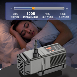 微型水泵水钻抽水泵开槽机切割机12v小型潜水泵家用打孔机自吸泵