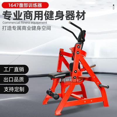 山东德州健身器材厂家商用健身房器械锻炼腹部肌肉训练器器械