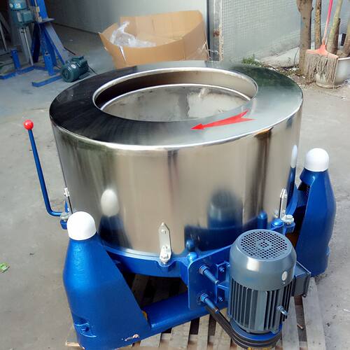 梦辉工业五金脱油机 铝渣铜屑脱油甩干机 离心式不锈钢材质