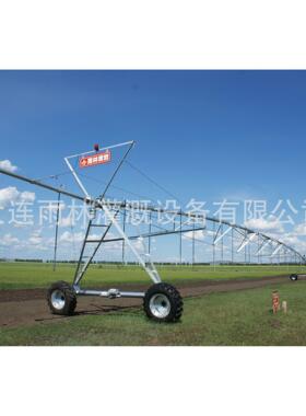 雨林厂家现货供应两轮平移式喷灌机浇灌机喷灌设备排灌机械