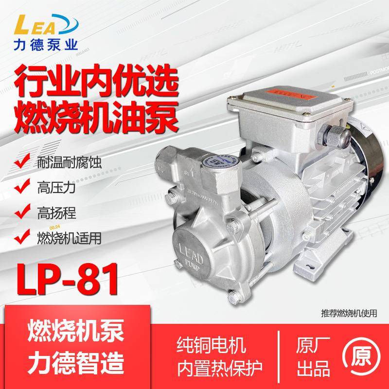不锈钢燃烧机高压泵LP-81锅炉给水泵高温高压泵