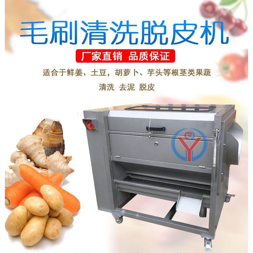 广州新式鲜姜人参清洗去泥药材胡萝卜毛刷清洗去皮去泥机80,清洗/食品/商业设备,其他食品加工设备,淘宝优惠券,粉丝福利购,淘宝优惠卷