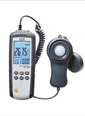 照度计DT-3809灯光测光仪表LED光强度测试仪CD值照度表