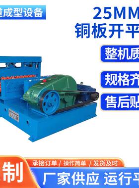 不锈钢整平机铝板校平开平横剪线设备大型厚铜板开平机成型机型材