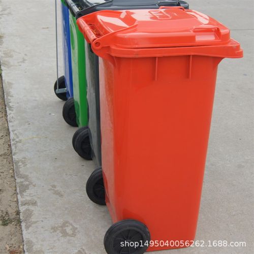 分类垃圾桶 屋内塑料环卫垃圾桶 街道小区垃圾N桶100升 室外垃圾