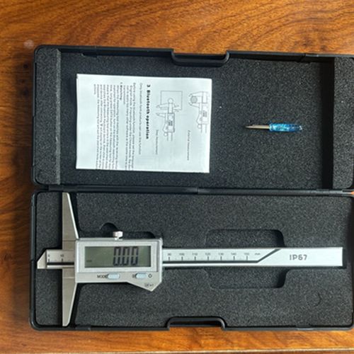 拓玫 工b业级IP67防水电子数显深度卡尺 深度规 测深仪 轮胎花纹