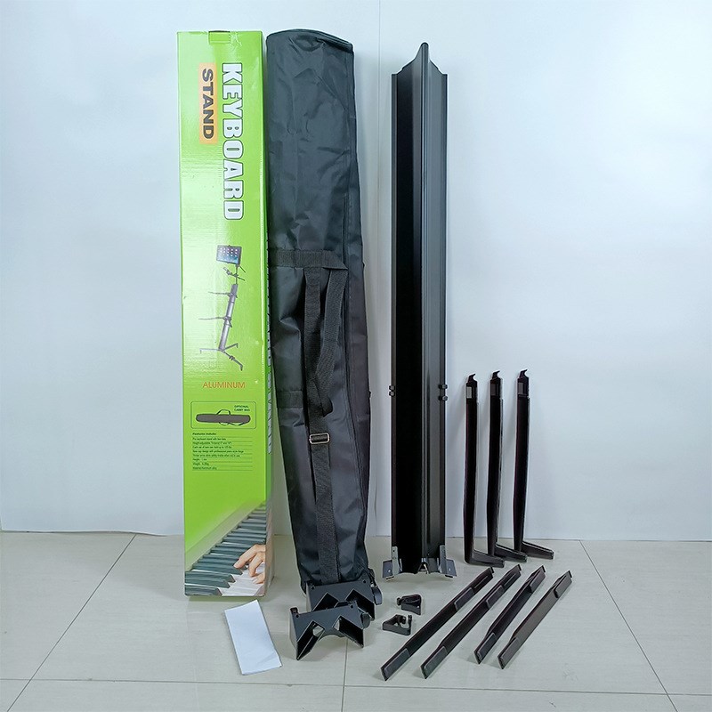 双层键盘架铝合金电子琴架1.2米可升降酒吧KTV舞台演X出配袋飞机