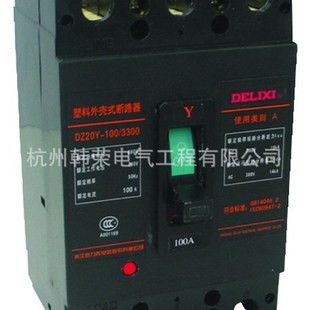 400 630 1250 DZ20系列塑壳断路器DZ20Y 22x5 100