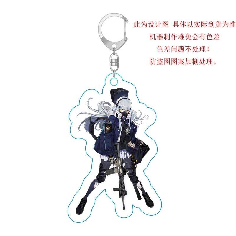 【新款现货包邮少女前线系列M4A1 AR15 SOP2 RO635周边钥匙扣挂件