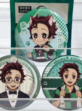 日谷现货鬼灭之刃南家极乐炭治郎吧唧徽章义勇周边谷子动漫二次