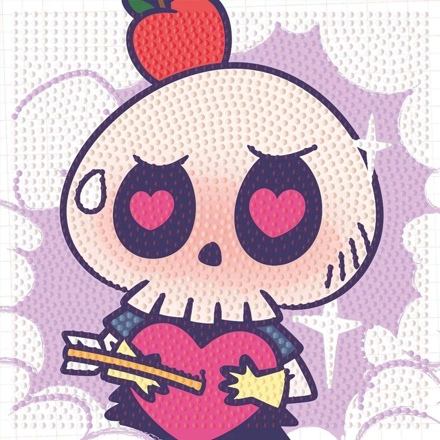 钻石画啦布布实木绷框材料包工具儿童DIY手工粘贴钻石画满钻手工