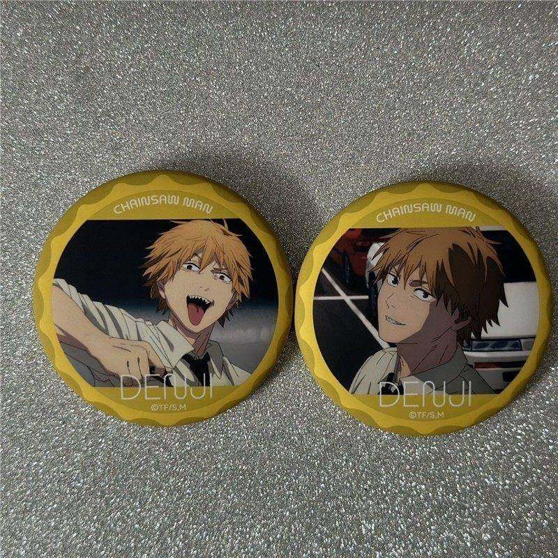 【现货】电次日谷吧唧 链锯人动漫徽章 电锯人动漫周边胸章马口铁