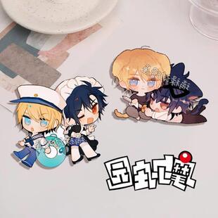 摩尔庄园胸针r瑞徽章衣服别针学生动漫二次元书包装饰挂件同学礼