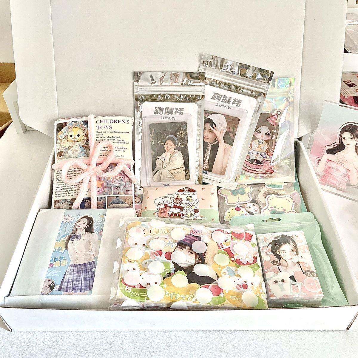 新鞠婧祎随心配饭制小卡含亚克力数量感值周边送官周