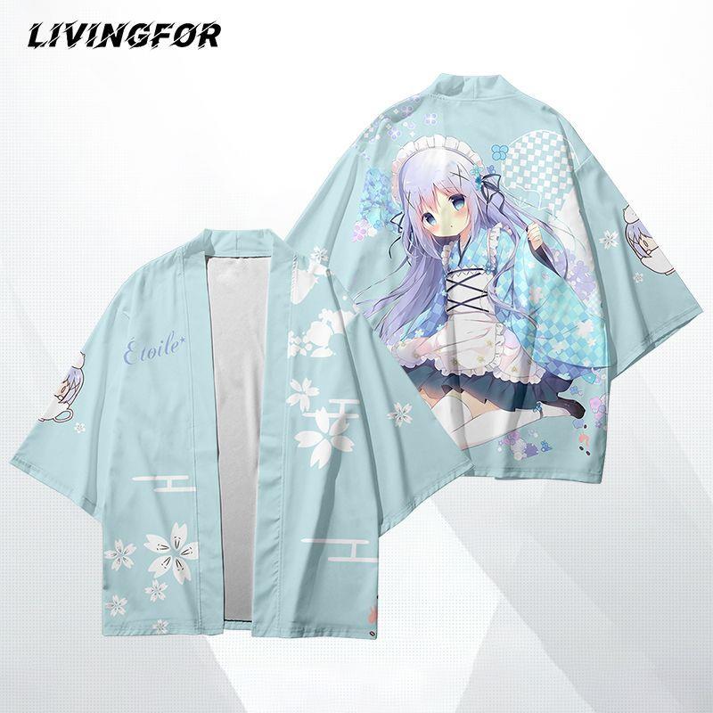 请问您今天要来点兔子吗法披羽织香风智乃cos动漫二次元宽松衣服