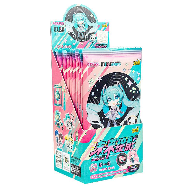 卡游初音未来立牌回响版2024演唱会未来绘影亚克力摆件卡片周边玩