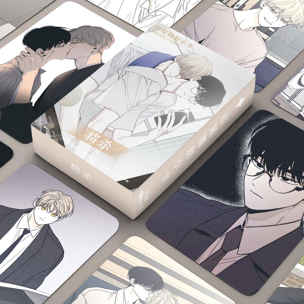 将杀镭射小卡55张不重复李秀贤郑恩承韩漫周边拍立得闪卡LOMO卡片