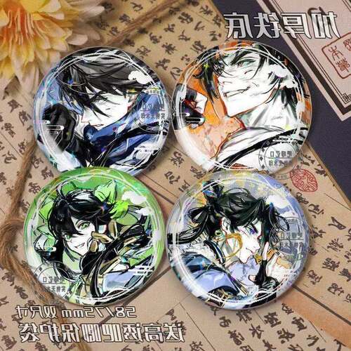 王者荣耀澜孙策孙权孙尚香周边吧唧徽章谷子胸针马口铁挂件送礼物