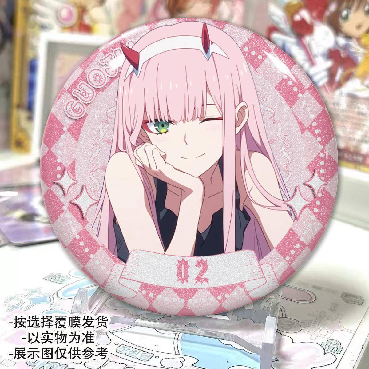 DARLING in the FRANXX动漫周边02国家队徽章吧唧镭射徽章现货