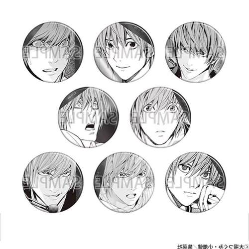日谷 死亡笔记本 DN原画展 L 夜神月个人池吧唧