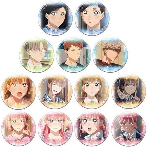 青之箱吧唧谷子猪股大喜鹿野千夏蝶野雏笠原匡针生健吾周边徽章