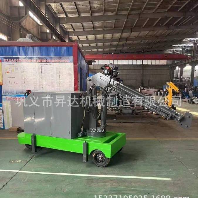 机械全自动液压重型移动小吊机自行走折臂小吊车移动起重机