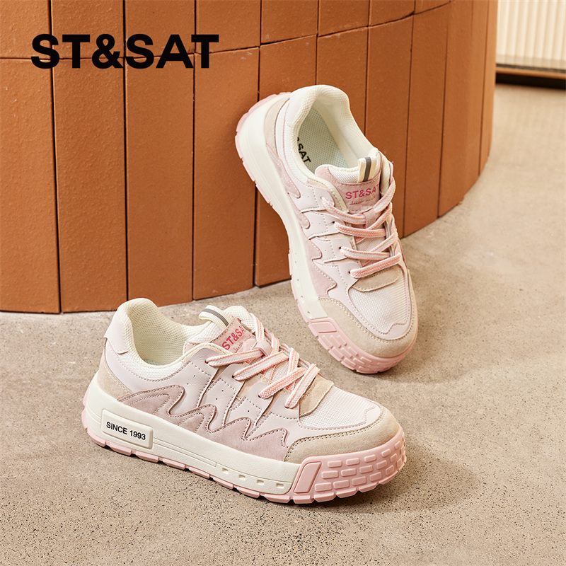 星期六小白鞋女新款增高板鞋