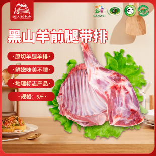 陇上刘叔叔西北特色羊肉原切前腿带排5斤深山散养现杀环县羊羔肉