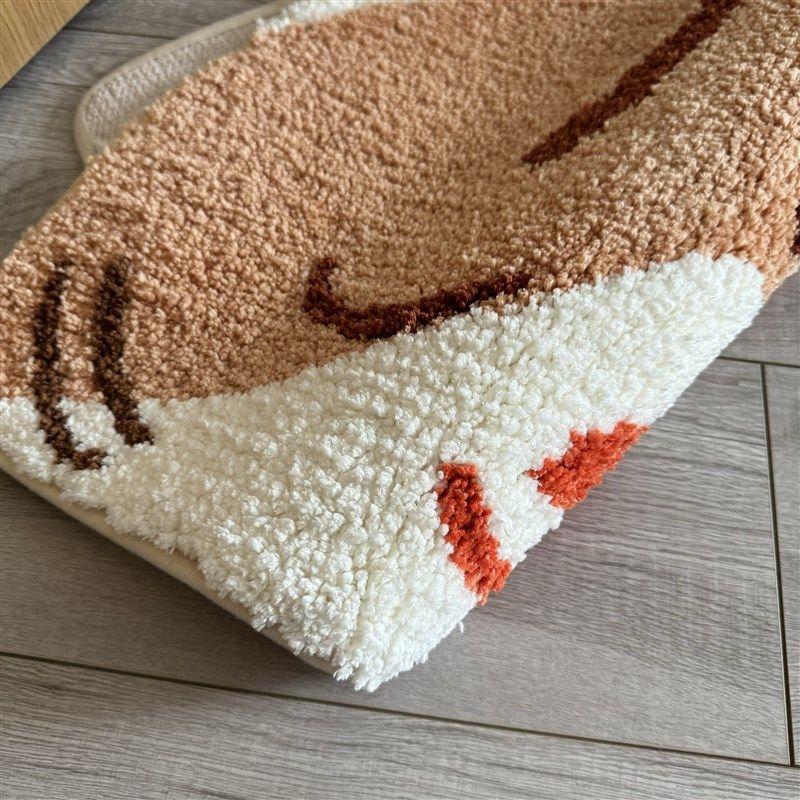 可爱动物图案地垫浴室卫生间门垫卧室房间门口垫子厕所吸水防滑垫,居家布艺,入户地垫,淘宝优惠券,粉丝福利购,淘宝优惠卷