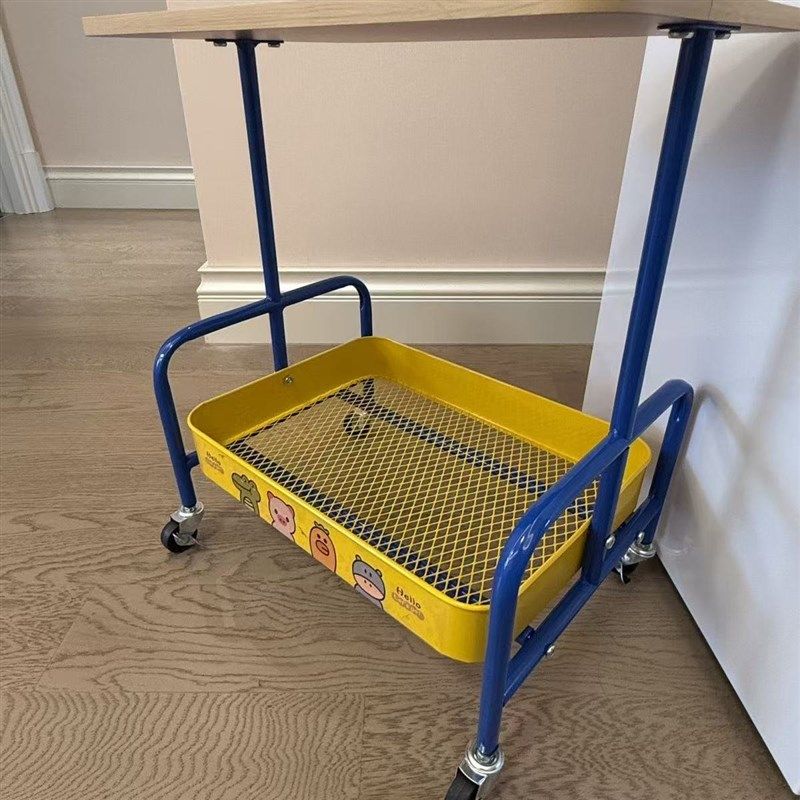 多巴胺碳钢可移动小边几置物架小户型床头柜零食饮料面膜杂物推车,住宅家具,移动边几/推车,淘宝优惠券,粉丝福利购,淘宝优惠卷