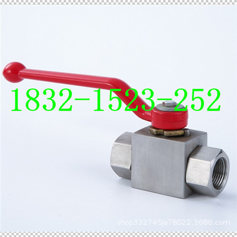 JZQ-H25G DN25 PN31.5MPa PN315bar内螺纹直通高压液压球阀M42×2