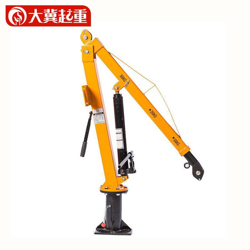 车载吊机142vv2家用1吨随车吊小型吊机货IVU车运车用吊机起重升降