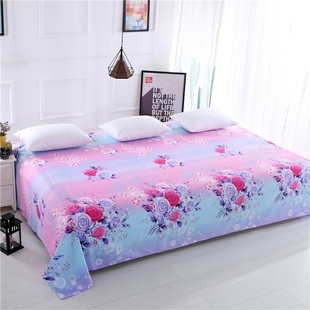 大炕单布3米炕农村榻榻米床单单件土炕床单加宽加长 大尺寸炕单