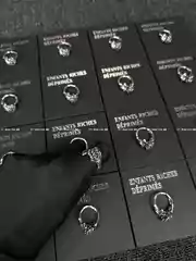【Different from Others on the Market】Erd Melancholic Rich Kid Gothic Heavy Metal Rose Carved Vintage Punk Ring