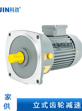齿轮减速机380V卧式CH齿轮马达200W400W科劲750W轮减速电机小金刚