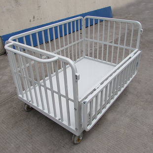 拣货手推车 网架车 半开门网格工具车 金属周转车仓库载货小推车