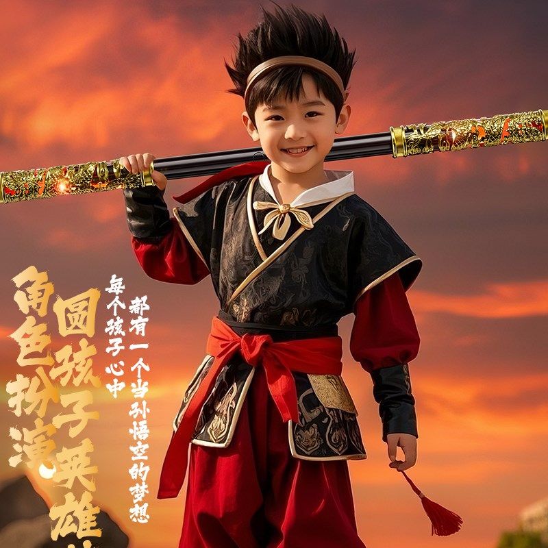 孙悟空如意金箍棒可声控自动伸缩激光宝剑儿童玩具男孩益智发光类,玩具/童车/益智/积木/模型,发光玩具,淘宝优惠券,粉丝福利购,淘宝优惠卷