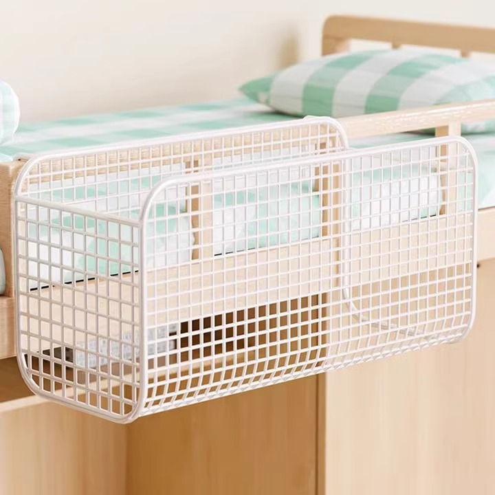宿舍床头置物架上铺收纳神器学生床上手机挂袋寝室床边大容量挂篮