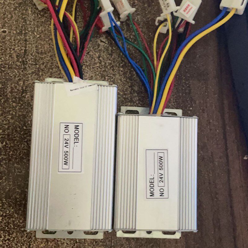 有刷控制器24V500W电动车有刷控制器 轮椅电动车控制器带倒车功能