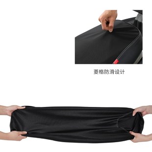 适用电动车小牛NXT分体坐垫套防水皮革前后座垫套短座椅座套四季