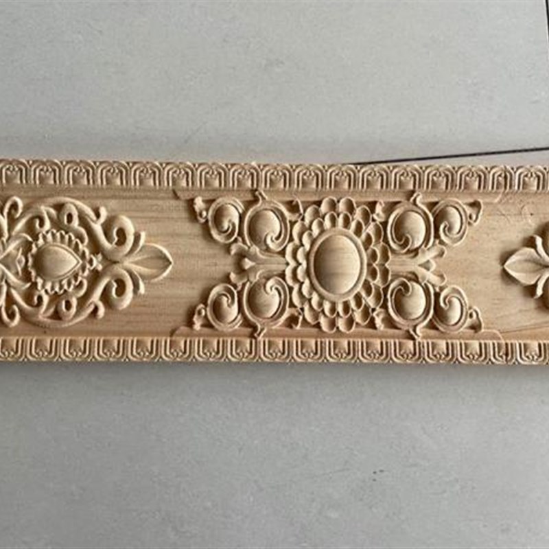 东阳木雕藏式边玛实木线条客厅雕花背景墙边框装饰中式吊顶压边条