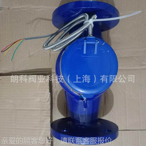 远O光电直读远传551水表RS485通讯MUDBS协议铸铁传法兰水表DN50
