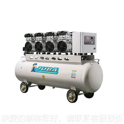 16500V空压机美标6无0HZ气压泵550/600/750w800w工业泵油静音空压