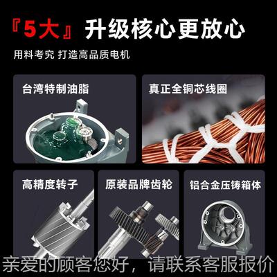 WNSIN鑫速电机给中型汤万机汤勺A速比10减0-200GV单/三相减速马达
