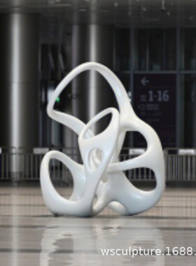 不锈钢雕塑定制 室内摆件 抽象雕塑 不锈钢景观雕塑 铸铜雕塑厂家